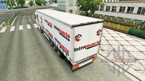 Skin Intermarket on the truck Iveco for Euro Truck Simulator 2