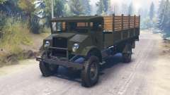 Chevrolet C60L 4x4 1942 for Spin Tires