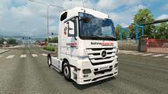 Skin Intermarket on the tractor unit Mercedes-Benz for Euro Truck Simulator 2