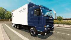Скин Scania Rent на Scania 143M BDF for Euro Truck Simulator 2
