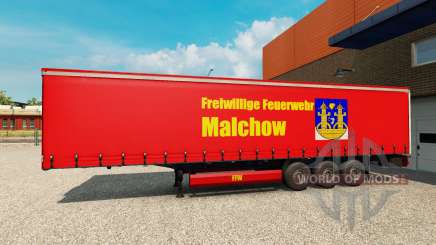Skin on FFW Malchow trailer for Euro Truck Simulator 2