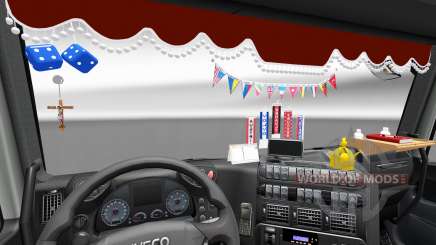 The new interior is from Iveco trucks for Euro Truck Simulator 2