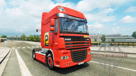 Palfinger skin for DAF truck for Euro Truck Simulator 2
