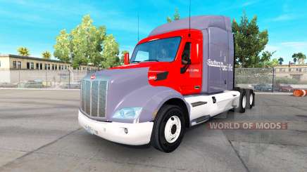 Southern Pacific skin for the truck Peterbilt for American Truck Simulator