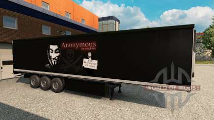 Skin Top Secret StandAlone on the trailer for Euro Truck Simulator 2