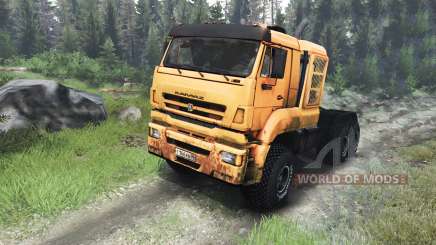 KamAZ-65226 [03.03.16] for Spin Tires