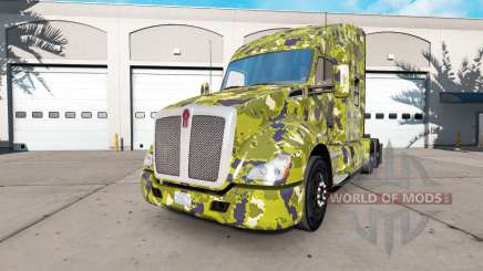 Army skin for Kenworth tractor for American Truck Simulator