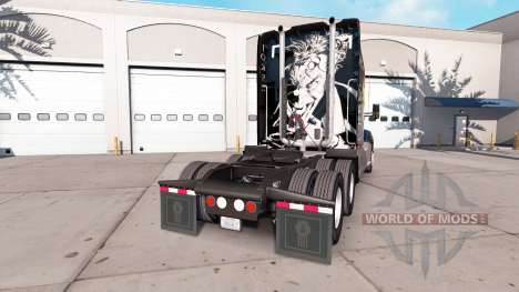 Joker skin for the Kenworth tractor for American Truck Simulator