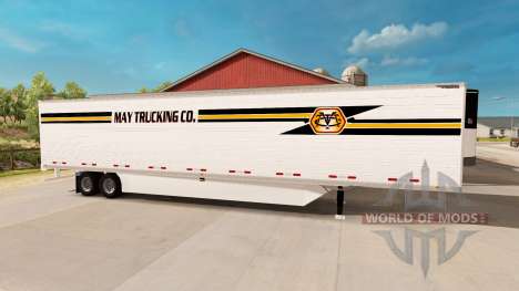 Refrigerated semi-trailer for American Truck Simulator
