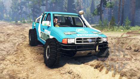 Ford 4x4 for Spin Tires