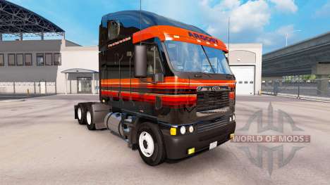 Skin on Outlaw truck Freightliner Argosy for American Truck Simulator