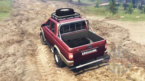 UAZ-2362 for Spin Tires