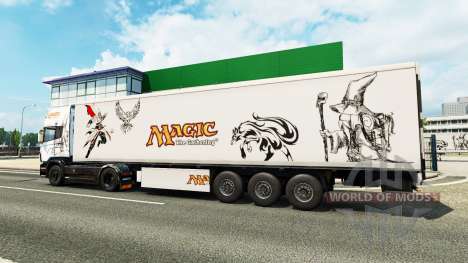Magic skin for Scania truck for Euro Truck Simulator 2