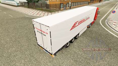 Omega Pilzno skin for MAN truck for Euro Truck Simulator 2