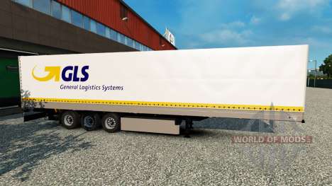 Standalone GLS trailer for Euro Truck Simulator 2
