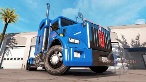Carlile skin for Kenworth T800 truck for American Truck Simulator