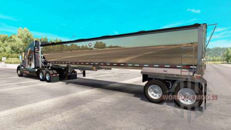 Chrome semi truck for American Truck Simulator
