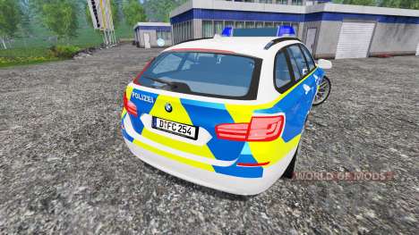 BMW 520d Dusseldorf Police for Farming Simulator 2015