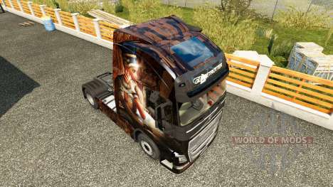 Egypt Queen skin for Volvo truck for Euro Truck Simulator 2