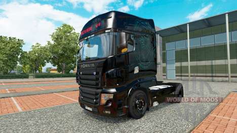 A collection of skins for Scania R700 truck for Euro Truck Simulator 2