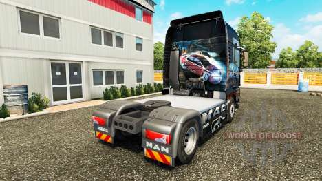 Skin Need For Speed Carbon for tractor MAN for Euro Truck Simulator 2