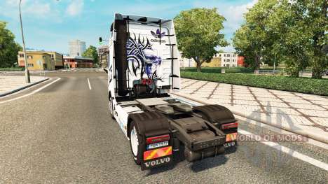 Skin Adidas for Volvo truck for Euro Truck Simulator 2