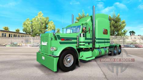 Skin A. J. Lopez for the truck Peterbilt 389 for American Truck Simulator