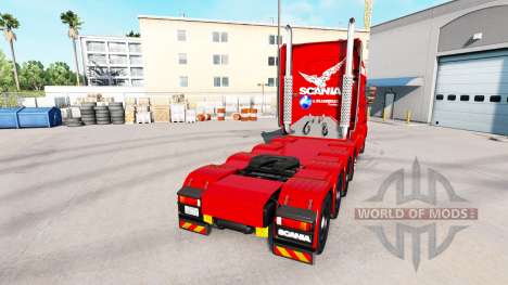 A. Krabbendam skin for truck Scania T for American Truck Simulator