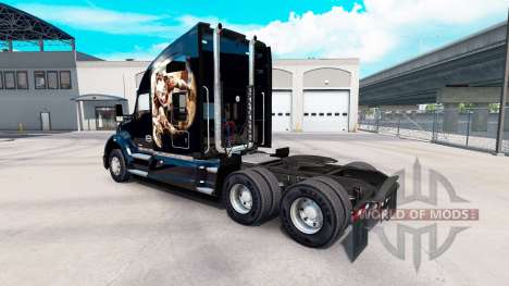 Skin Himera on a Kenworth tractor for American Truck Simulator
