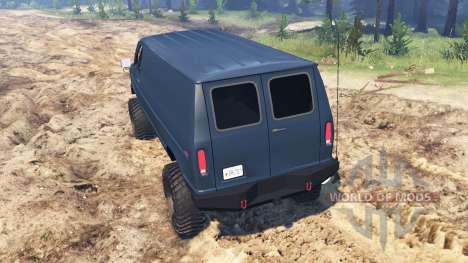 Ford E-350 1990 for Spin Tires