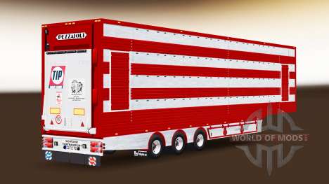 Semi-trailer cattle truck for Euro Truck Simulator 2