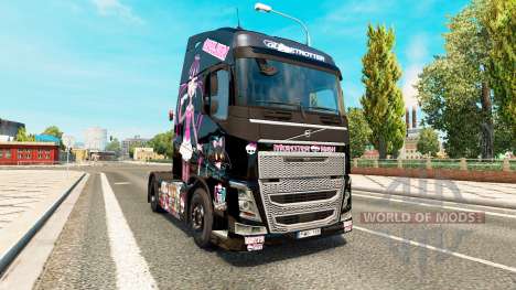 Monster High skin for Volvo truck for Euro Truck Simulator 2
