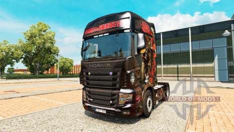 Skin Sons of Anarchy on tractor Scania R700 for Euro Truck Simulator 2