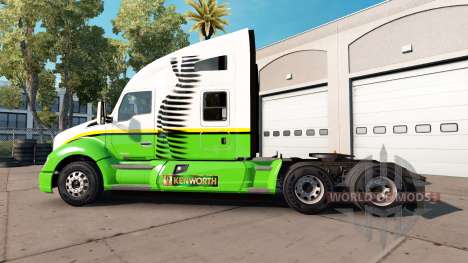 Skin Gold Edition tractor Kenworth for American Truck Simulator