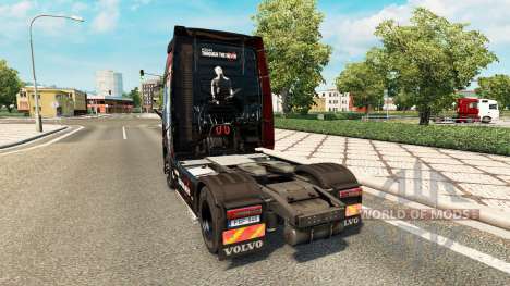 Skin Metallica for Volvo trucks for Euro Truck Simulator 2