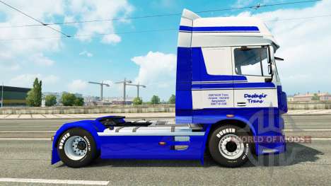 DastagirTrans skin for DAF truck for Euro Truck Simulator 2