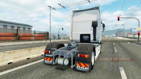 Skin on Dobbs Logistics DAF truck for Euro Truck Simulator 2