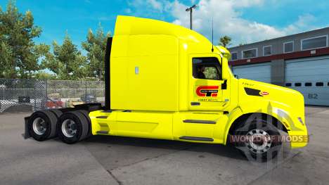 Central Transport skin for the truck Peterbilt for American Truck Simulator
