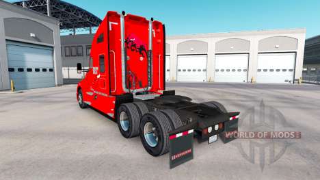Skin the Chicago Bulls on tractor Kenworth for American Truck Simulator