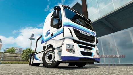 Ital trans skin for Iveco tractor unit for Euro Truck Simulator 2