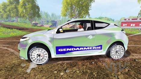 Renault Megane RS Gendarmerie for Farming Simulator 2015