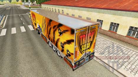 Tiger skin for the truck Scania R700 for Euro Truck Simulator 2