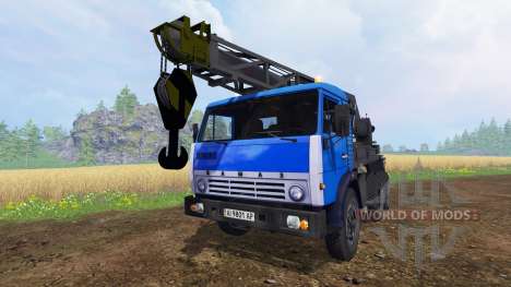 KamAZ Crane for Farming Simulator 2015