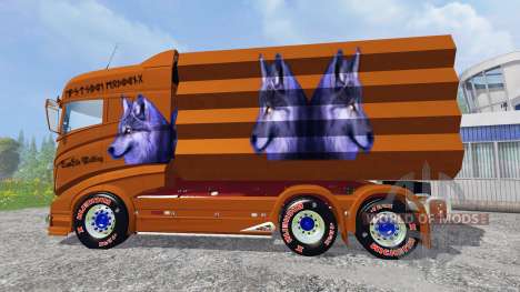 Scania R1000 [tipper] for Farming Simulator 2015