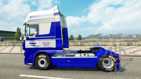 DastagirTrans skin for DAF truck for Euro Truck Simulator 2