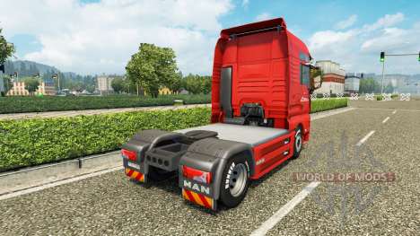Omega Pilzno skin for MAN truck for Euro Truck Simulator 2