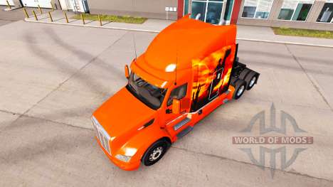 Cowboy skin for the truck Peterbilt for American Truck Simulator
