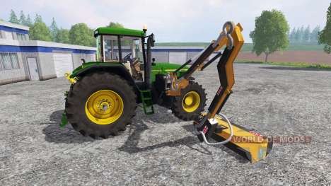 John Deere 7810 [mount mower] for Farming Simulator 2015