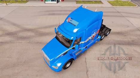 Skin MVT for truck Peterbilt for American Truck Simulator