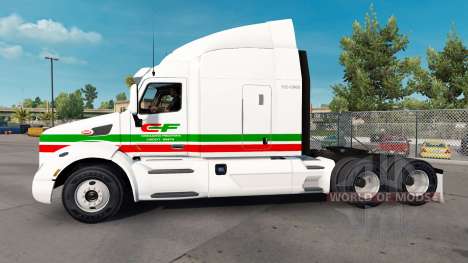 Skin Consildated Freightways for truck Peterbilt for American Truck Simulator